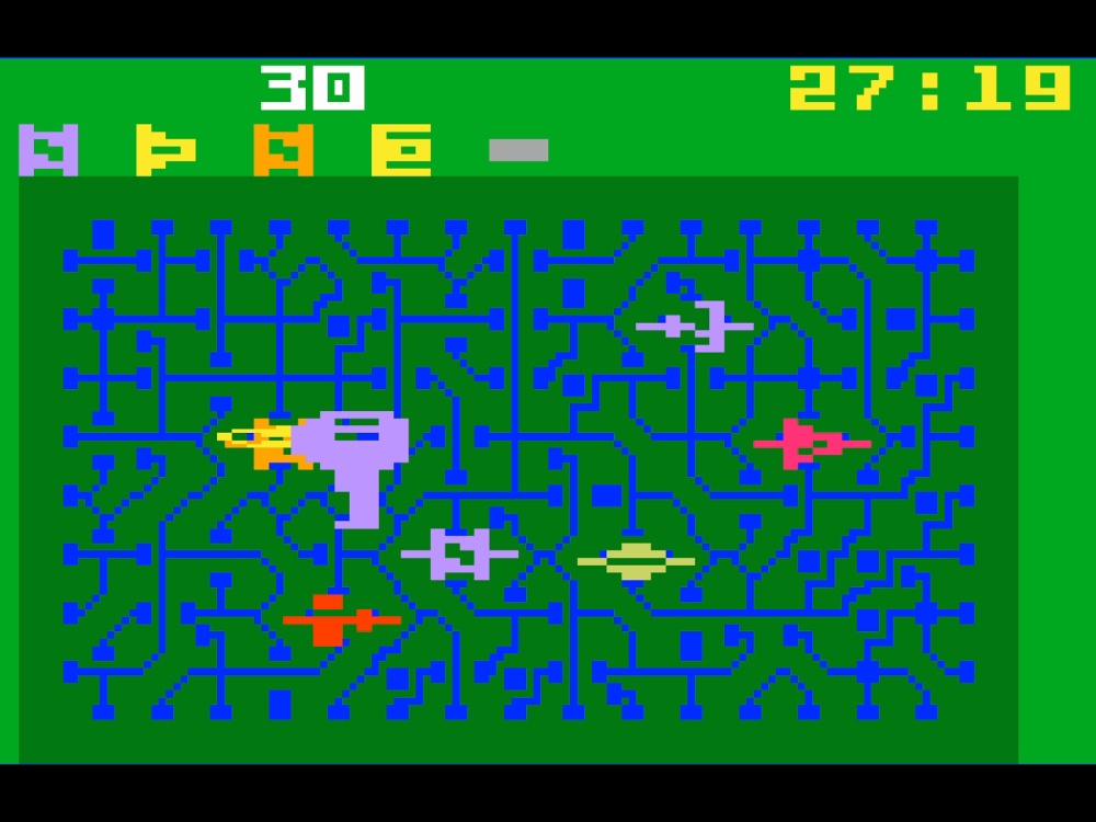 Gameplay of Bomb Squad for Intellivision